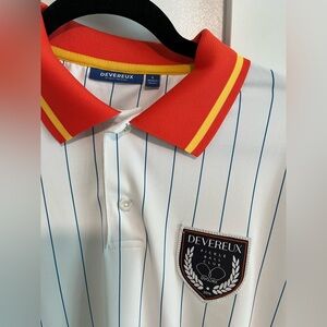 Devereux pickleball club polo size large, men’s